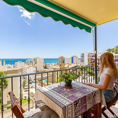 Frida's Home-sea View Terrace Apartment Torremolinos